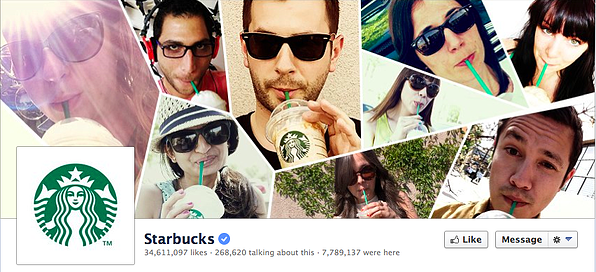 starbucks facebook cover photo