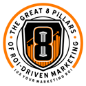 Great 8 Pillars of ROI-Driven Marketing Badge