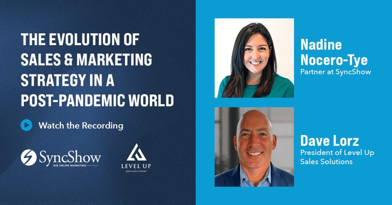 Watch the Recording of the Evolution of Sales & Marketing Webinar