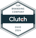 Clutch Top Branding Company in Ohio 2024 badge