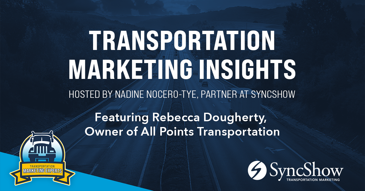 Transportation Marketing Insights Interview with Rebecca Dougherty